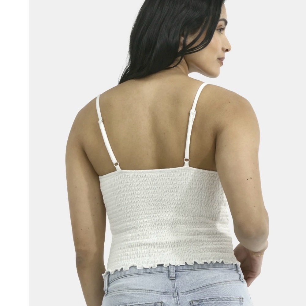 White Cami Top - Picture 2 of 6